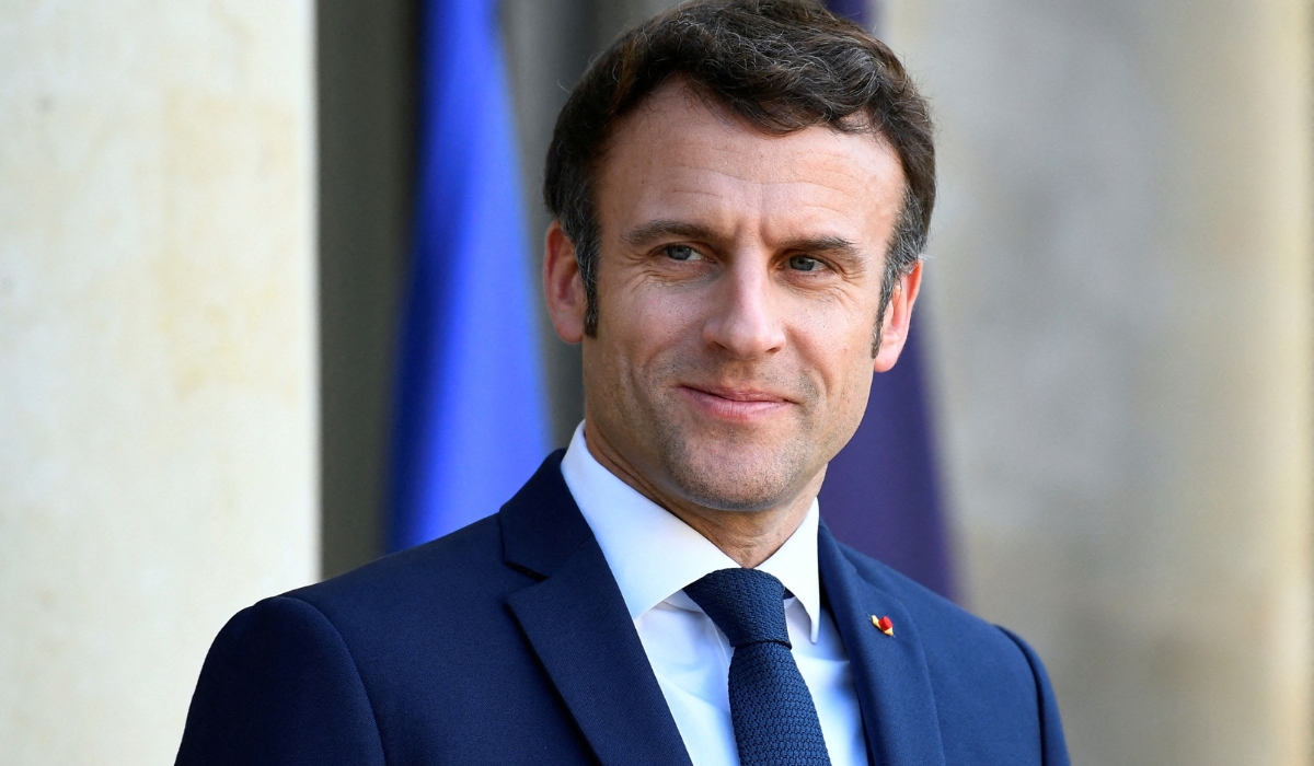 French President Praises Qatar's Efforts for Success of FIFA World Cup Qatar 2022